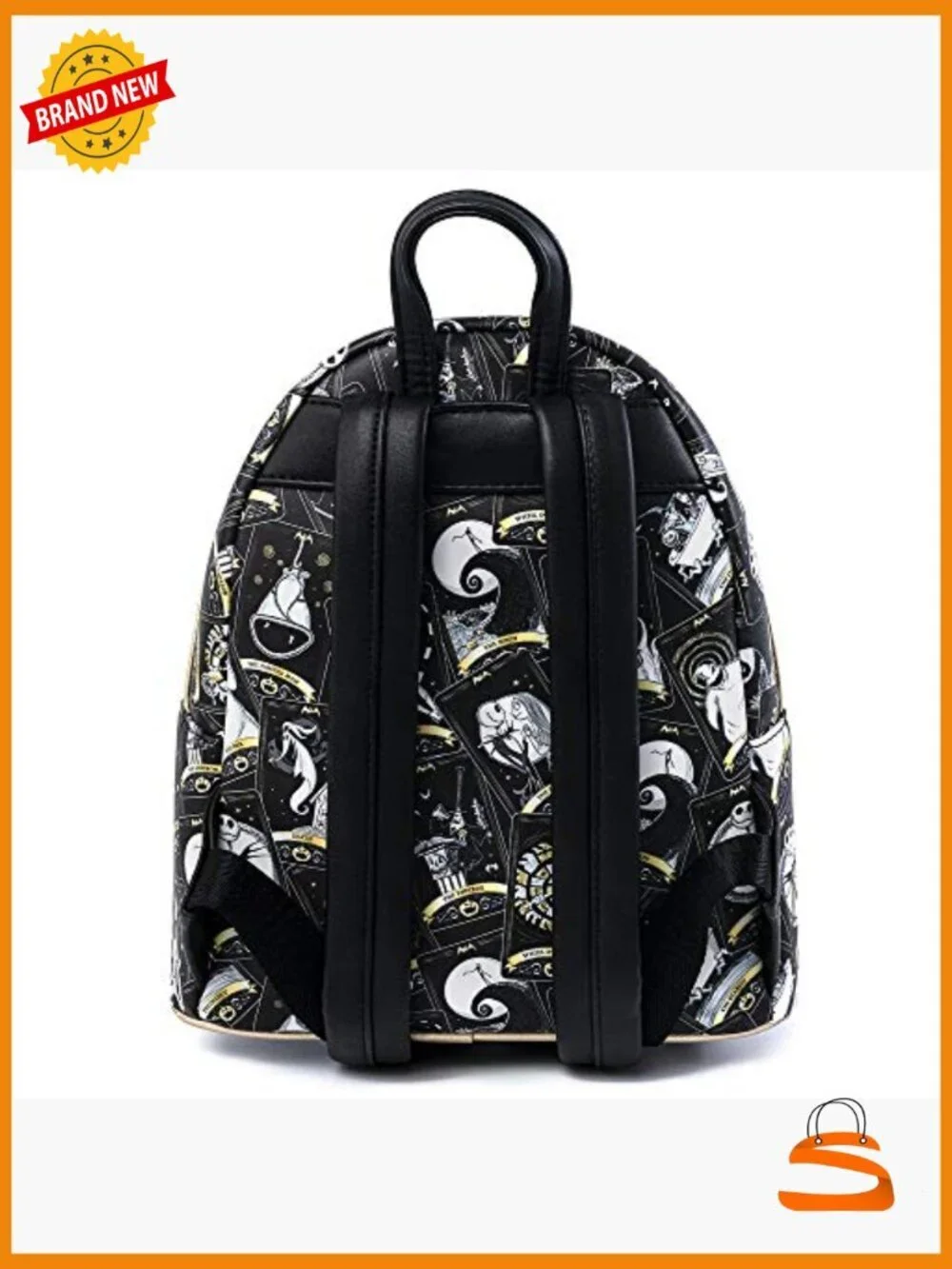 Nightmare Before Christmas Tarot Card Shoulder Bag Purse Double Strap